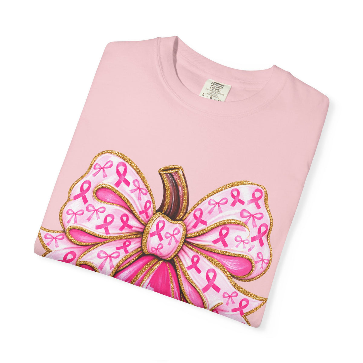 Pink Ribbon Pumpkin T-Shirt — Breast Cancer Awareness Tee