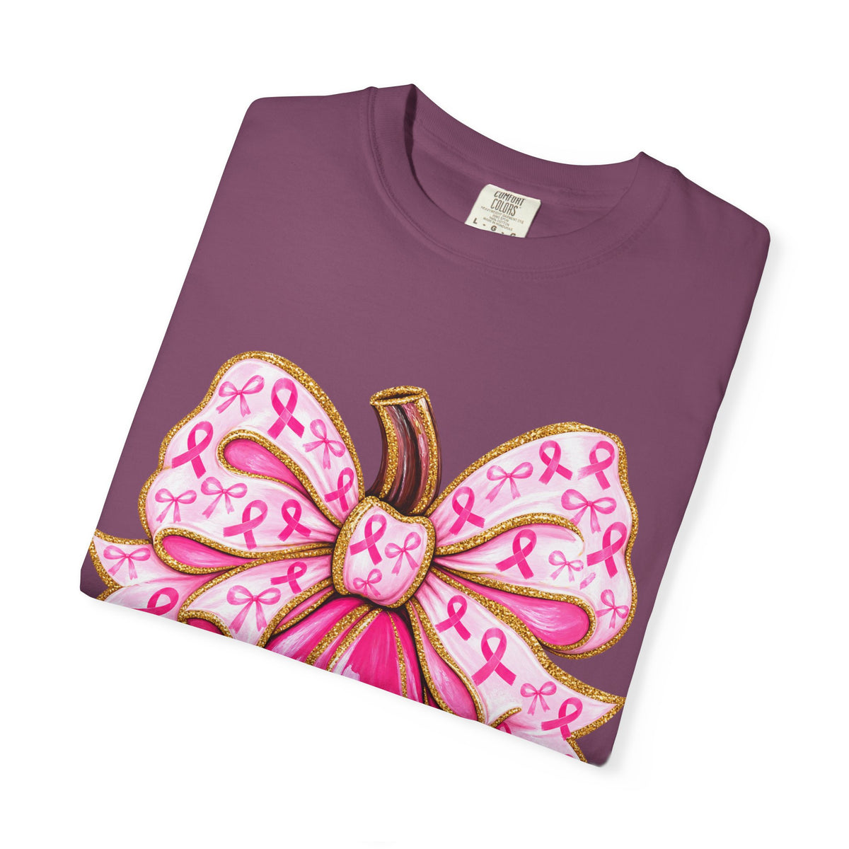 Pink Ribbon Pumpkin T-Shirt — Breast Cancer Awareness Tee