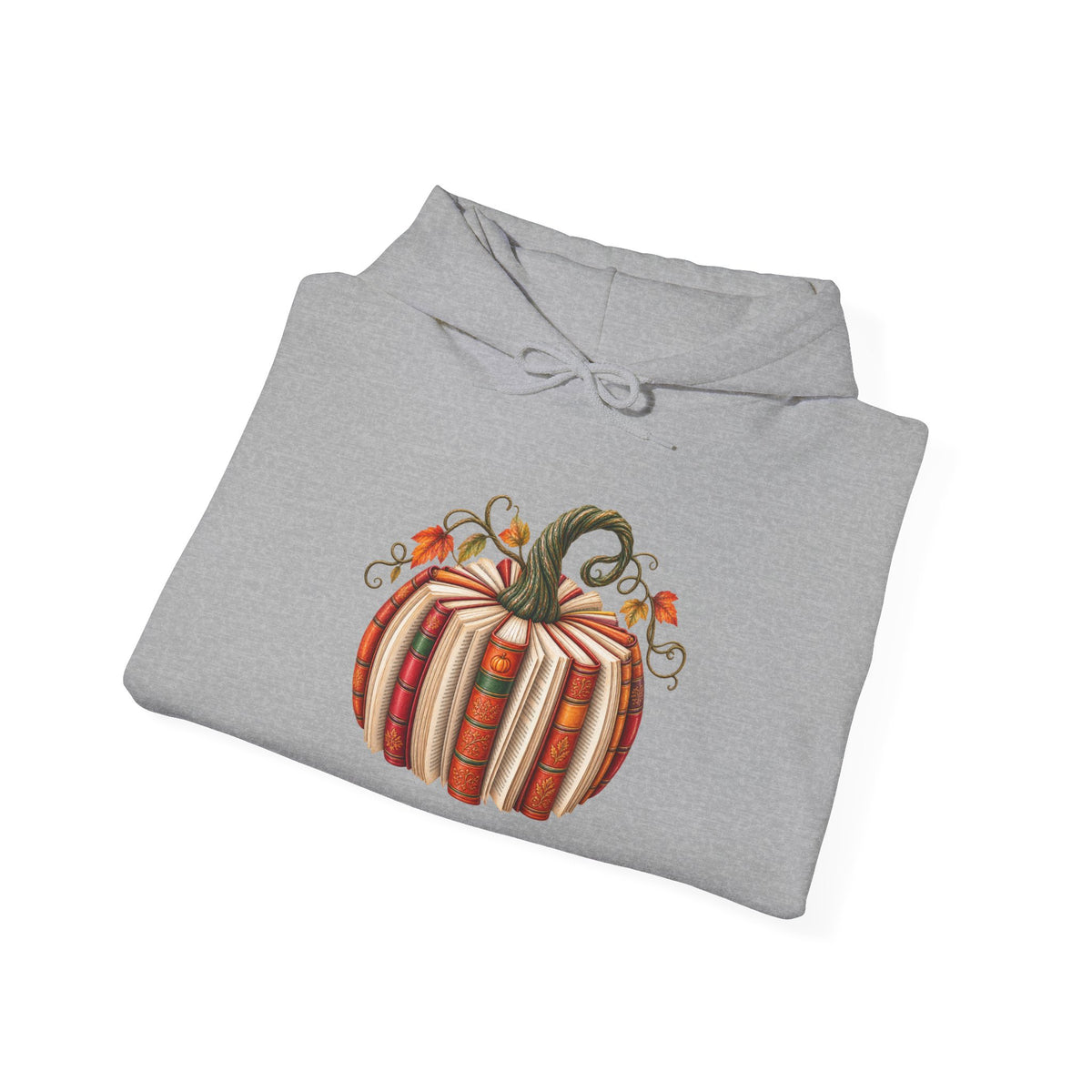 Book Lover Pumpkin Hoodie – Cozy Fall Pumpkin Sweatshirt for Autumn Decor