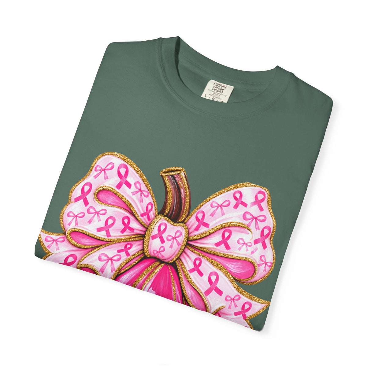 Pink Ribbon Pumpkin T-Shirt — Breast Cancer Awareness Tee