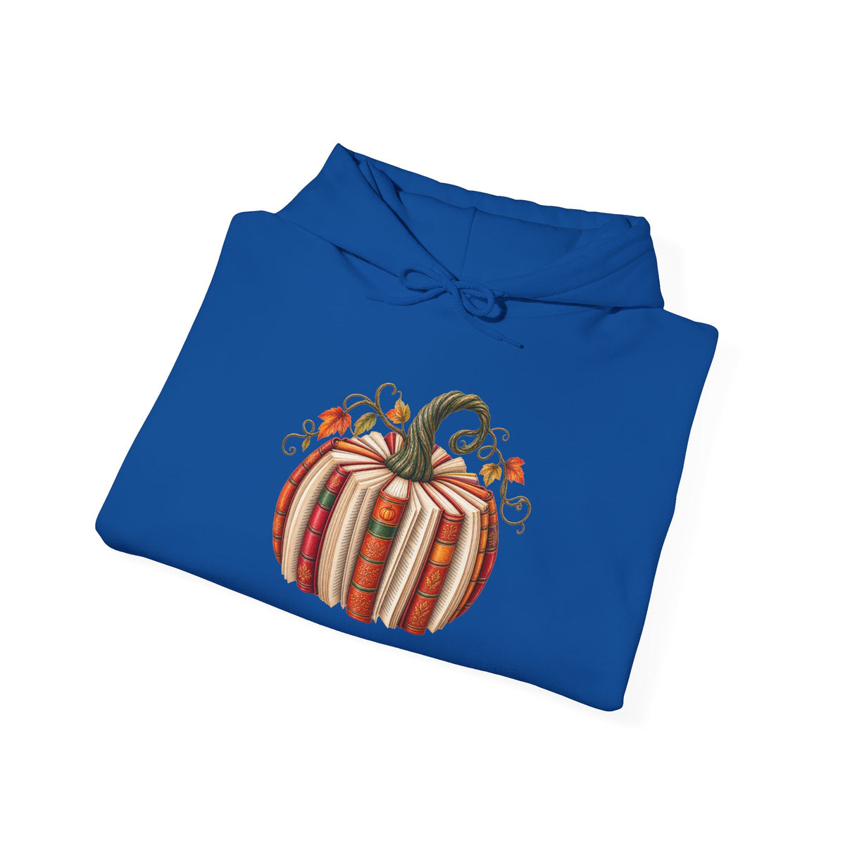Book Lover Pumpkin Hoodie – Cozy Fall Pumpkin Sweatshirt for Autumn Decor