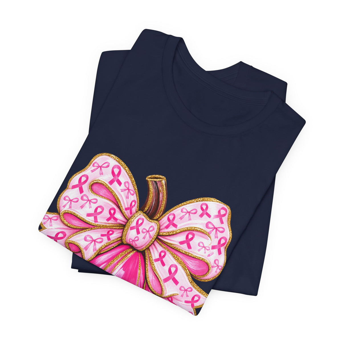 Breast Cancer Awareness Pink Pumpkin Tee