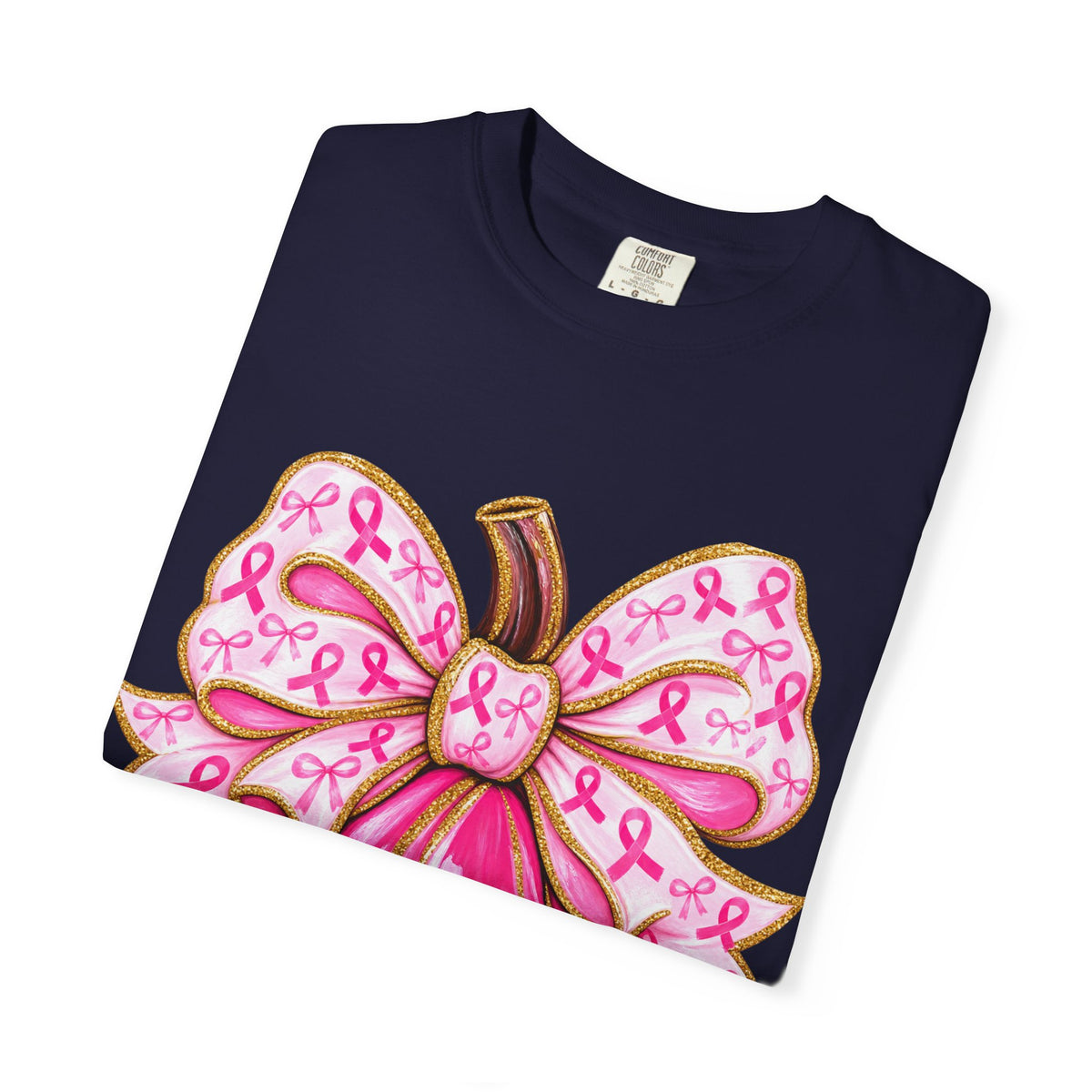 Pink Ribbon Pumpkin T-Shirt — Breast Cancer Awareness Tee