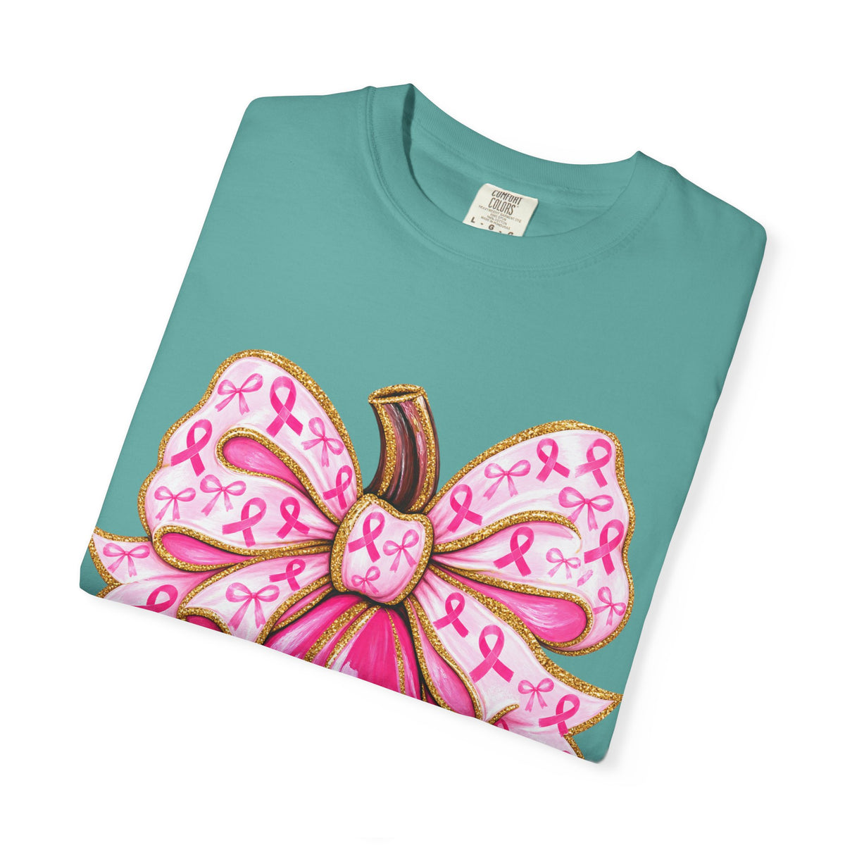 Pink Ribbon Pumpkin T-Shirt — Breast Cancer Awareness Tee