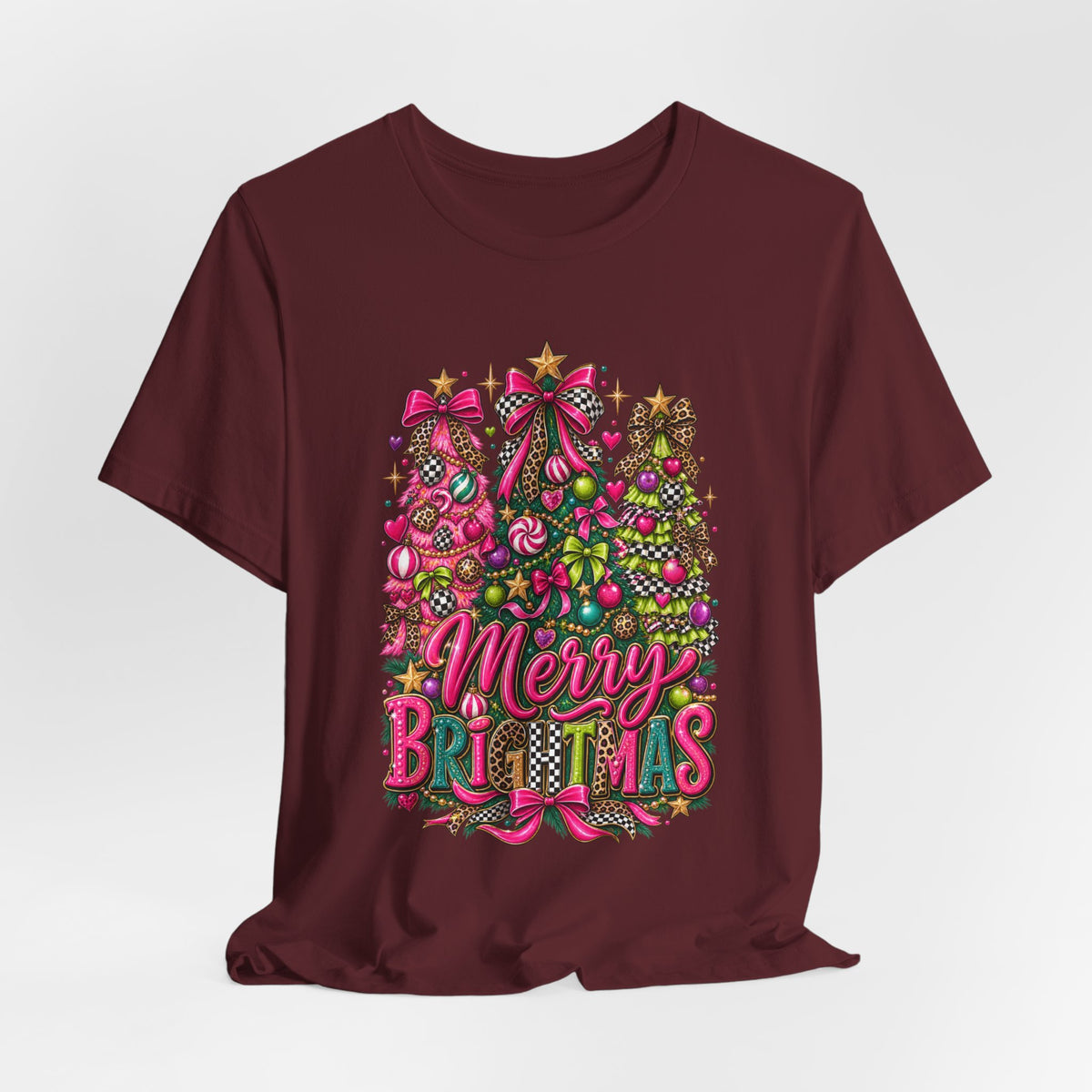 Merry Brightmas: Funky Christmas Trees 🎄💖

For an Etsy/Shopify listing, I would use:

Merry Brightmas PNG | Funky Christmas Tree PNG | Pink Coquette Christmas | Leopard & Checkered Holiday Design