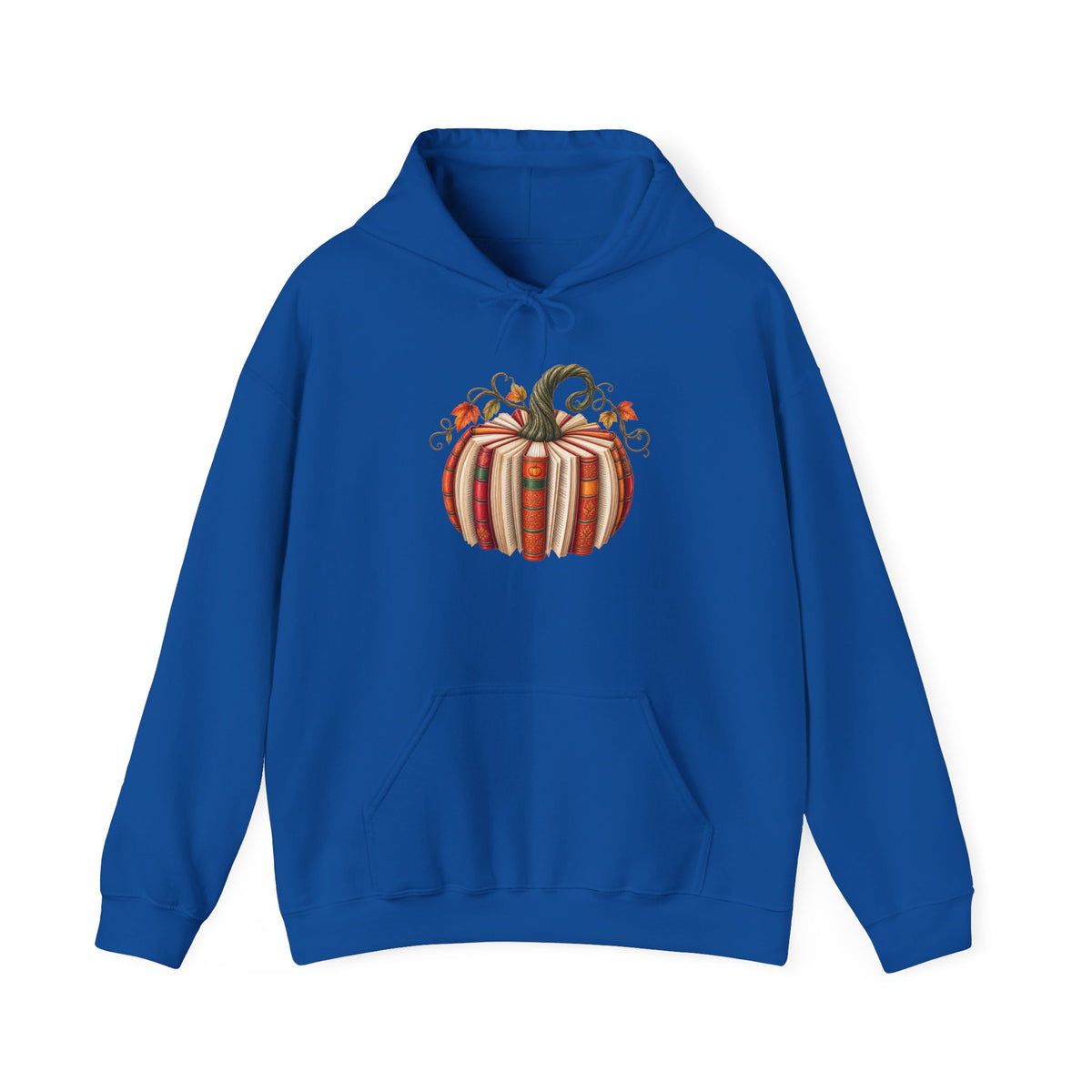 Book Lover Pumpkin Hoodie – Cozy Fall Pumpkin Sweatshirt for Autumn Decor