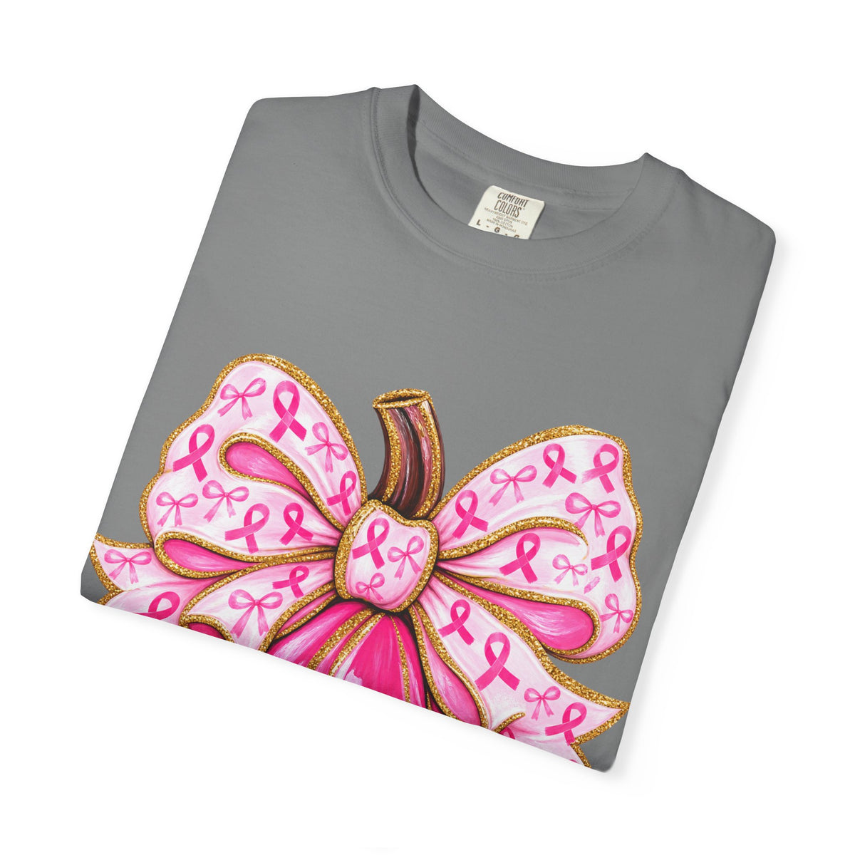 Pink Ribbon Pumpkin T-Shirt — Breast Cancer Awareness Tee