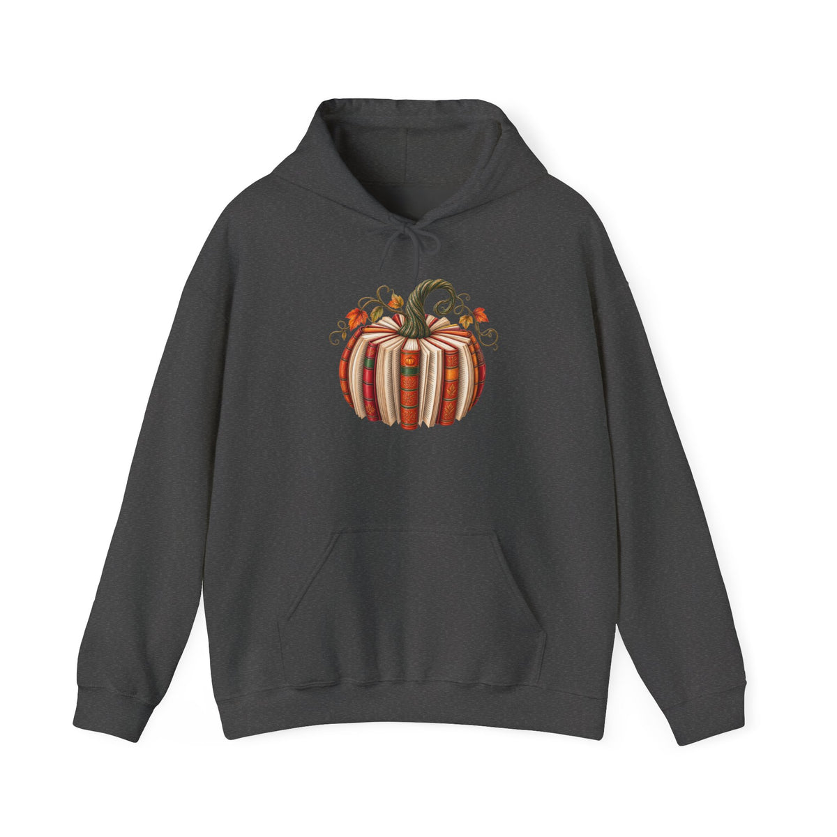 Book Lover Pumpkin Hoodie – Cozy Fall Pumpkin Sweatshirt for Autumn Decor