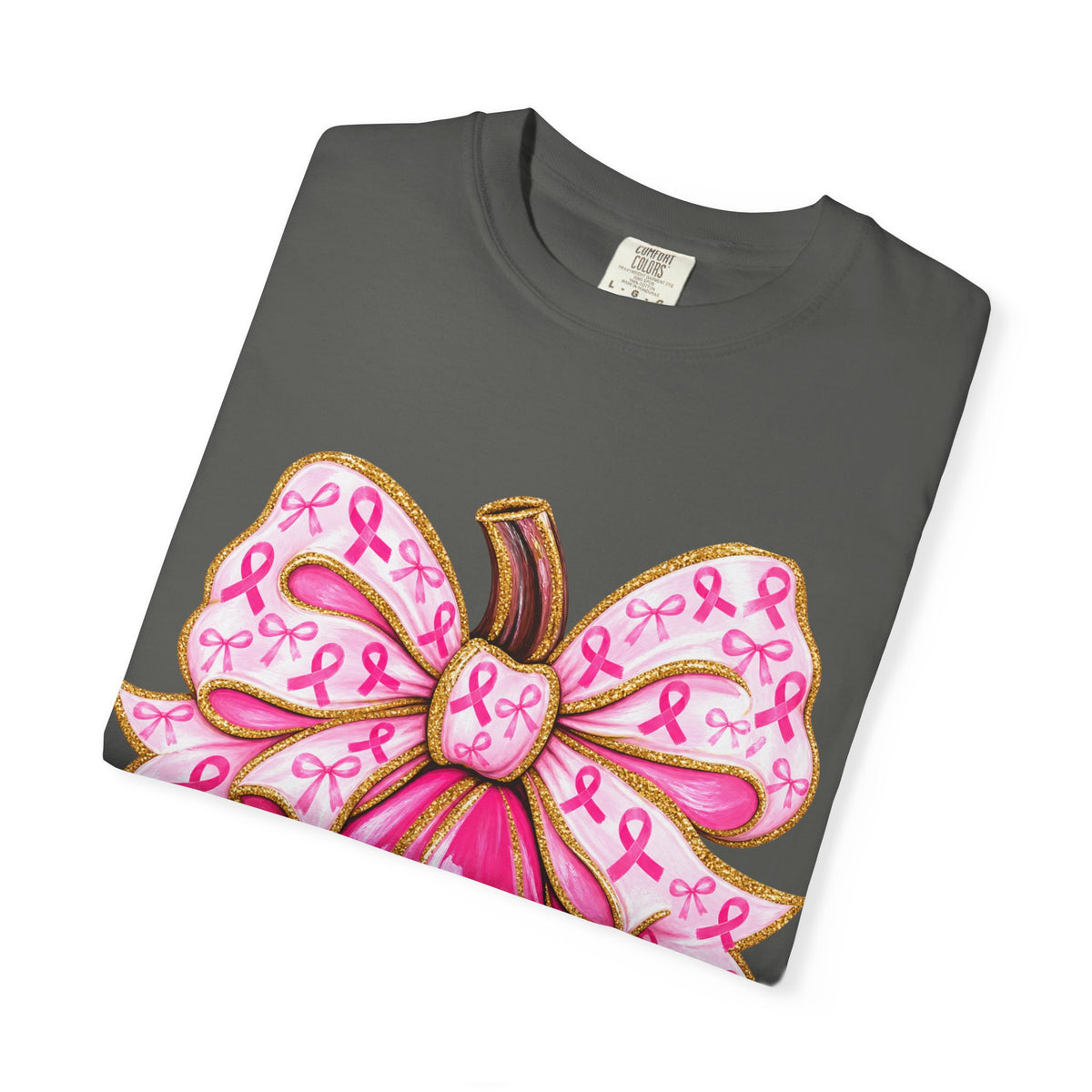 Pink Ribbon Pumpkin T-Shirt — Breast Cancer Awareness Tee