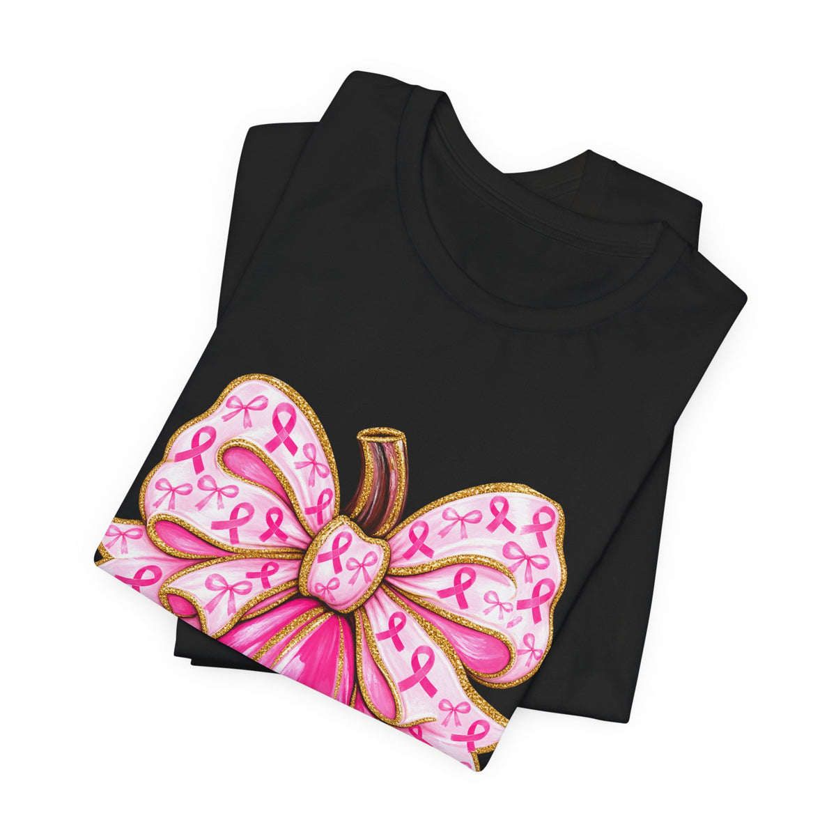 Breast Cancer Awareness Pink Pumpkin Tee