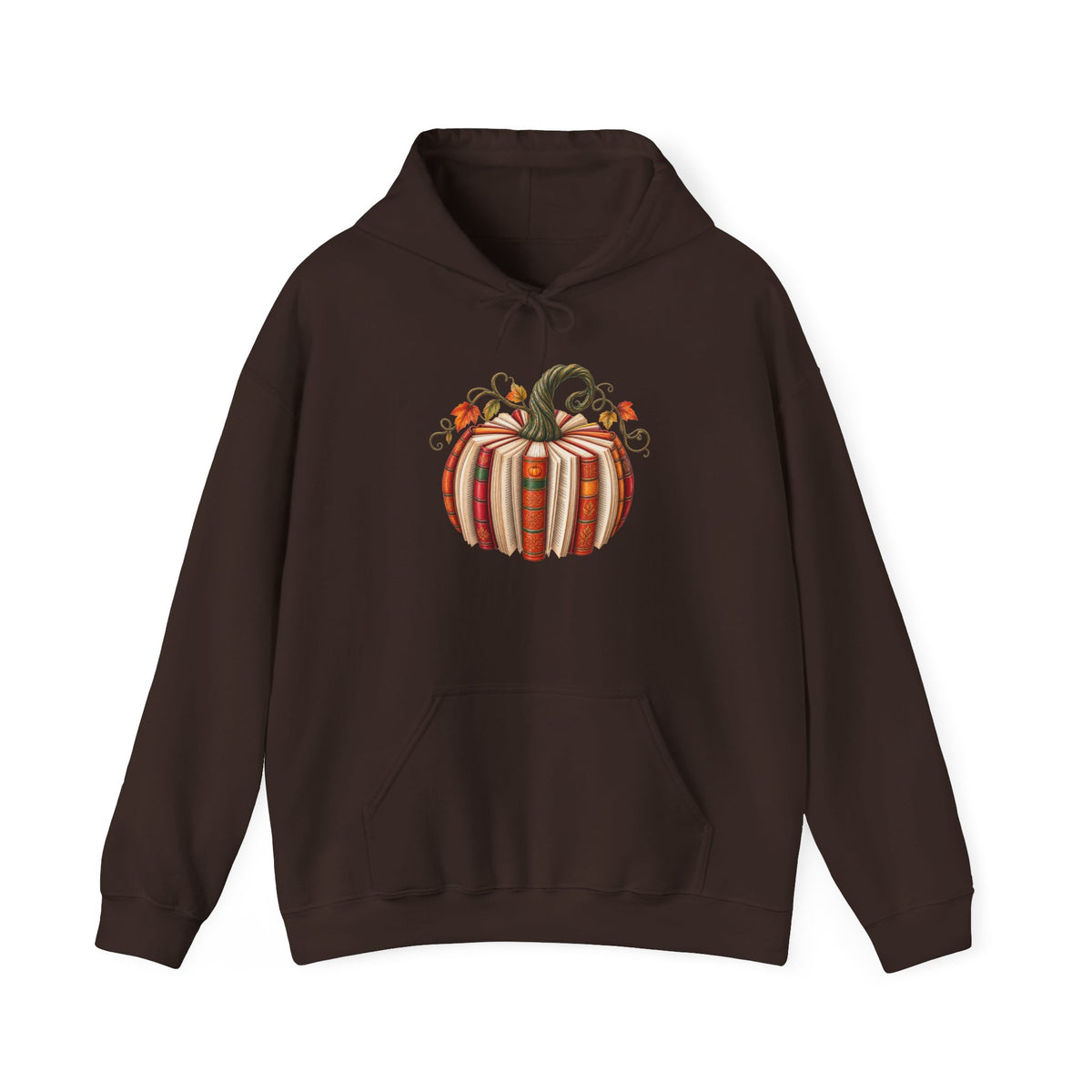 Book Lover Pumpkin Hoodie – Cozy Fall Pumpkin Sweatshirt for Autumn Decor